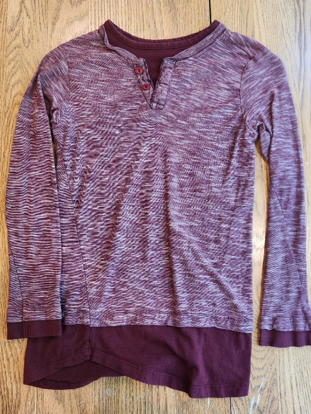 SMITH'S American Maroon Crewneck Tee